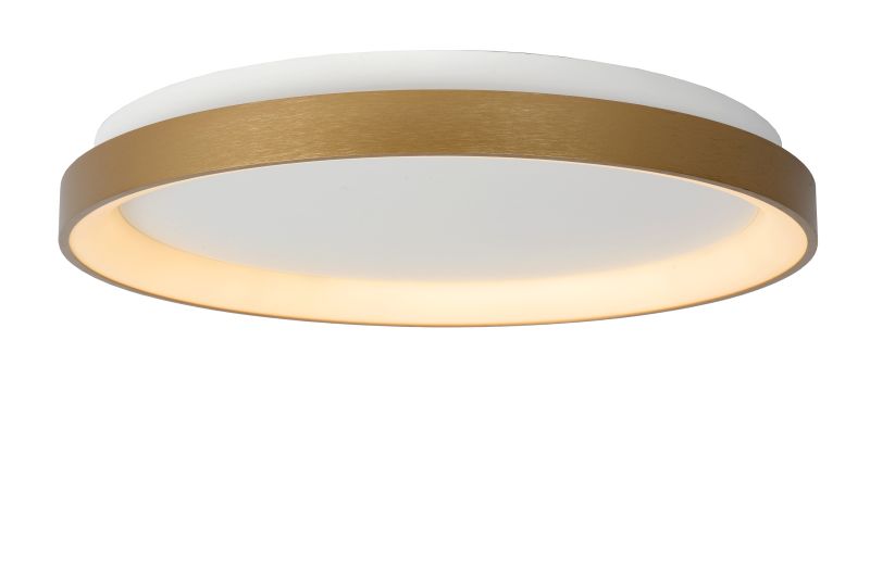 Lucide VIDAL - Zapustené stropné svietidlo - Ø 48 cm - LED Rozm. - 1x38W 2700K - Matt Gold / Mosadz